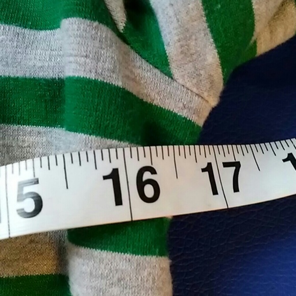 Eunishop horizontal green and light gray jacket - Picture 7 of 8